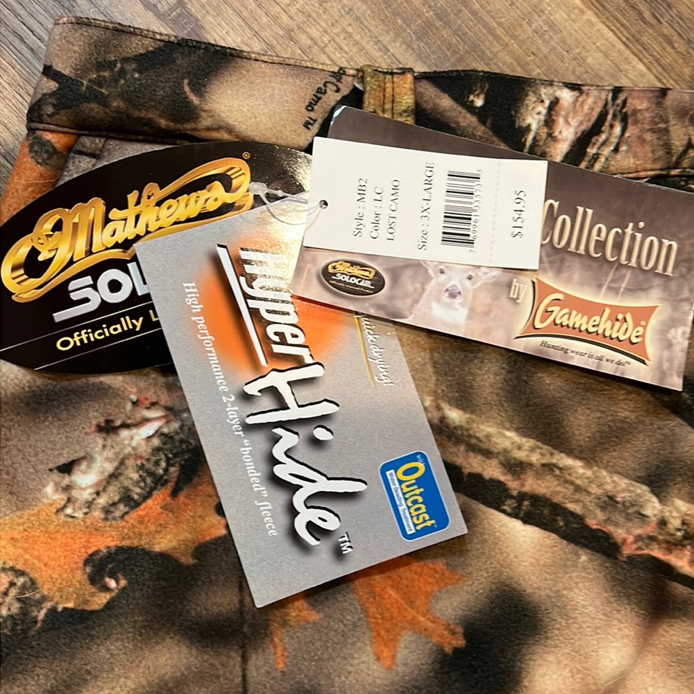 Mathews Solocam lost camo fleece pants